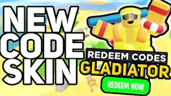 NEW TDS CODE SKIN - BEACH GLADIATOR SKIN SHOWCASE & CODE - Tower Defense Simulator