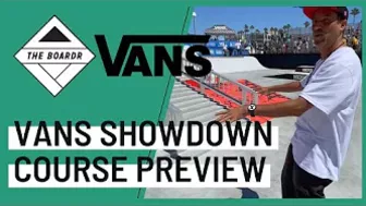 Vans Showdown 2022 Course Preview at Huntington Beach