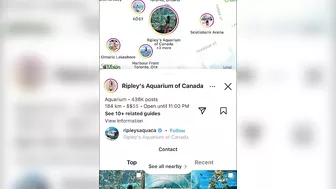 How to Search for Nearby Places on Instagram Map