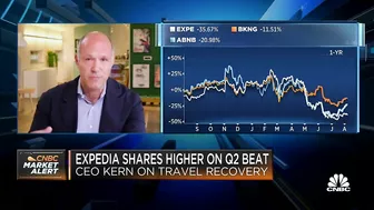 The trends are pretty strong in travel with no view of weakening, says Expedia CEO