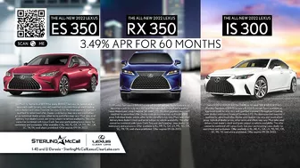 Get 3.49% APR For 60 Months On Select New Lexus Models Friendswood, TX | Lexus of Clear Lake