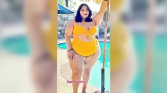 Fashion Blogger Johana Amaya plus size model Biography || Curvy Model profesional