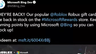 Roblox is Giving Away FREE ROBUX...