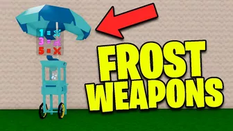 ALL NEW FROST ATTACKS - Snow Cone Machine - Roblox Bedwars