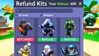 Refunding Kits in Roblox Bedwars