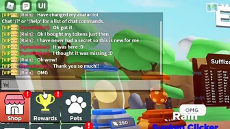 I GOT FREE SECRET PETS in Clicker Simulator (Roblox)