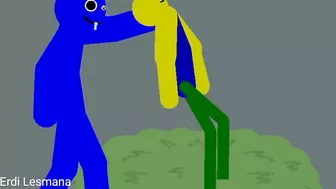 Blue and Green vs Duo Bakons (Roblox Rainbow Friends vs Bakon)