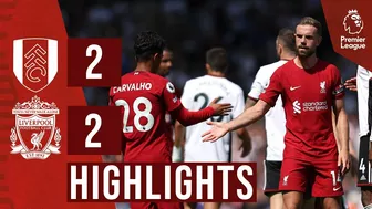 HIGHLIGHTS: Fulham 2-2 Liverpool | Nunez & Salah score in Craven Cottage draw