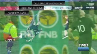 Kurt-Lee Arendse HORRIFIC Aerial Challenge On Beauden Barrett | South Africa vs All Blacks 2022