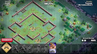 10 Years Of Clash Challenge Day 6 Attack 2017 Clash OF Clans COC New Event Attack