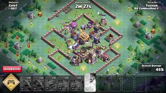 10 Years Of Clash Challenge Day 6 Attack 2017 Clash OF Clans COC New Event Attack