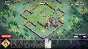 10 Years Of Clash Challenge Day 6 Attack 2017 Clash OF Clans COC New Event Attack