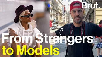 He Turns Complete Strangers into Models