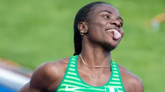 Tobi Amusan breaks Commonwealth Games record to win 100m hurdles gold medal