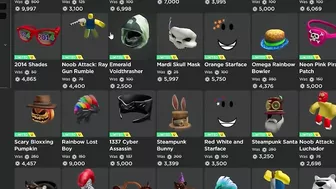 If Every Item on Roblox Went Limited