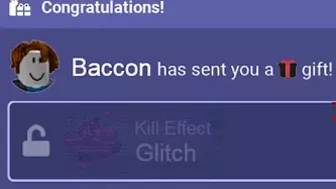 When a Bacon Gifts You.. (Roblox BedWARS)