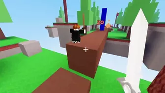 When a Bacon Gifts You.. (Roblox BedWARS)