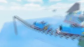 The Roblox Thomas The Train Ride Experience! (Crash & Funny Moments)