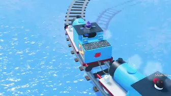 The Roblox Thomas The Train Ride Experience! (Crash & Funny Moments)