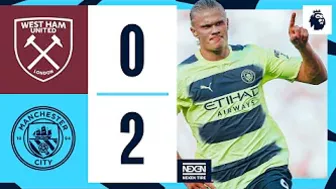 HIGHLIGHTS! West Ham 0-2 Man City | Haaland Goals on Debut | Premier League