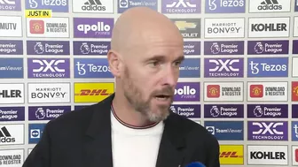 "I'm not satisfied, totally not" | Erik ten Hag reacts to his first Man Utd loss of the season!