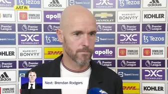 "I'm not satisfied, totally not" | Erik ten Hag reacts to his first Man Utd loss of the season!