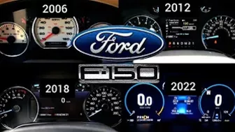 Ford F-150 all generation acceleration compilation