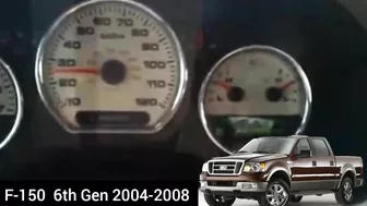 Ford F-150 all generation acceleration compilation