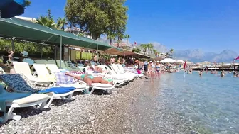 ANTALYA KEMER BEACH WALK ???????? TURKIYE #turkey #kemer #antalya #beach