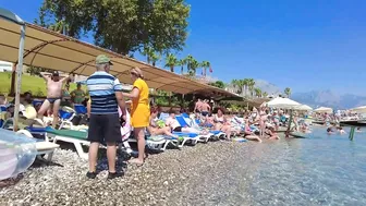 ANTALYA KEMER BEACH WALK ???????? TURKIYE #turkey #kemer #antalya #beach