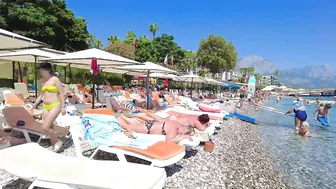 ANTALYA KEMER BEACH WALK ???????? TURKIYE #turkey #kemer #antalya #beach