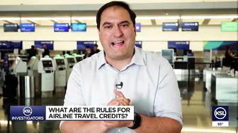 What are the rules for airline travel credits?