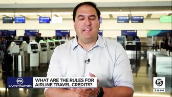 What are the rules for airline travel credits?