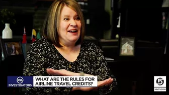 What are the rules for airline travel credits?