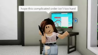 When you rap your order (meme) ROBLOX