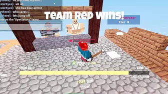 When Your Crush Gifts You.. (Roblox BedWARS)