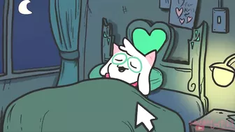 Tuck Ralsei into bed again