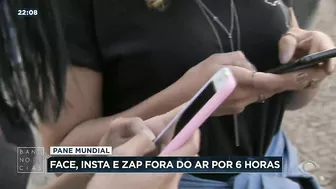 Pane no sistema: Facebook, Instagram e Whatsapp ficaram fora do ar por 6 horas