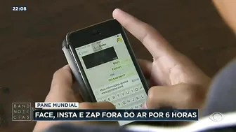 Pane no sistema: Facebook, Instagram e Whatsapp ficaram fora do ar por 6 horas