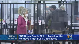 CDC Issues Holiday Travel Recommendations