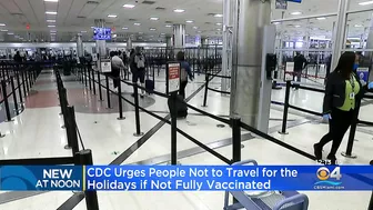 CDC Issues Holiday Travel Recommendations