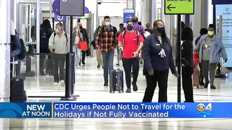 CDC Issues Holiday Travel Recommendations