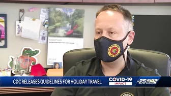 CDC releases guidelines for holiday travel