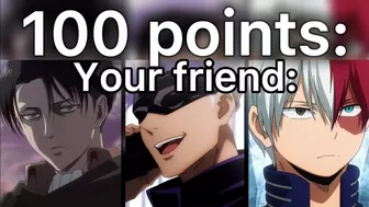 100 POINT CHALLENGE! ANIME FRIEND edition