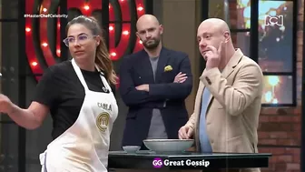 CARLA GIRALDO LE PIDE PERDON A LISS PEREIRA EN MASTERCHEF CELEBRITY