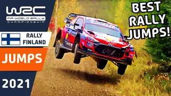 Best Rally Jumps! : WRC Secto Rally Finland 2021 Rally Jumps Compilation