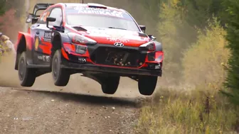 Best Rally Jumps! : WRC Secto Rally Finland 2021 Rally Jumps Compilation