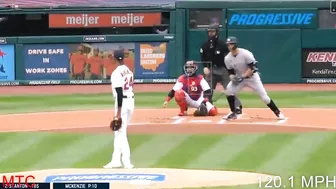 Giancarlo Stanton Hitting Balls Over 120 MPH Compilation