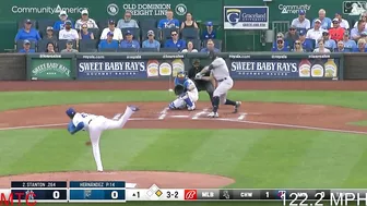 Giancarlo Stanton Hitting Balls Over 120 MPH Compilation