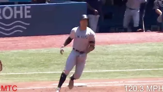 Giancarlo Stanton Hitting Balls Over 120 MPH Compilation